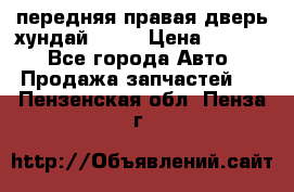передняя правая дверь хундай ix35 › Цена ­ 2 000 - Все города Авто » Продажа запчастей   . Пензенская обл.,Пенза г.